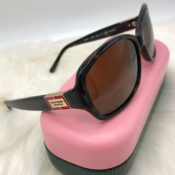 kate spade Accessories - NWOT Kate Spade New York Women's Annika Rectangular Sunglasses - Tortoise/Brown